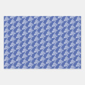 Stijlvol kerstboomontwerp inpakpapier vel (Voorkant)