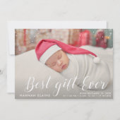 stijlvol kerstfeest aankondiging (Voorkant)