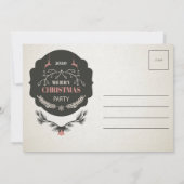  stijlvol kerstfeest voor Briefkaart (Achterkant)