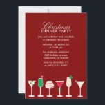 Stijlvol kerstfeestje kaart<br><div class="desc">Kunstwerk van Goodness & Fun</div>