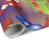 Stijlvol kerstinpakpapier cadeaupapier (Rol Hoek)