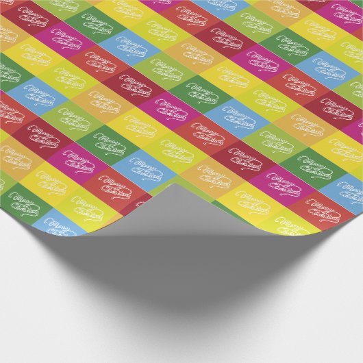 stijlvol kerstpapier cadeaupapier (Hoek)