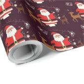 Stijlvol kerstpapier cadeaupapier (Rol Hoek)