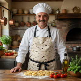 Stijlvol keuken- en BBQ Italiaans messenschort Schort