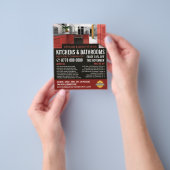 Stijlvol keukenontwerp, keuken- en badkamer Fitter Flyer (Hand)