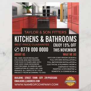 Stijlvol keukenontwerp, keuken- en badkamer Fitter Flyer
