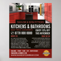 Stijlvol keukenontwerp, keuken- en badkamer Fitter