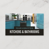 Stijlvol keukenontwerp, keuken- en badkamer Fitter Visitekaartje (Voorkant)