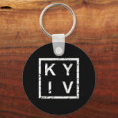 Stijlvol Kiev Kyiv Sleutelhanger (Voorkant)