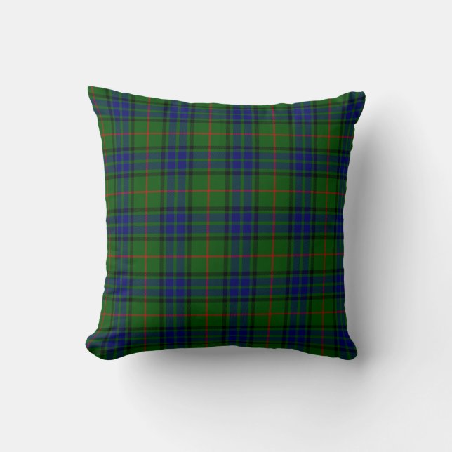 Stijlvol Klan Lauder Tartan Pset Pillow Kussen (Voorkant)