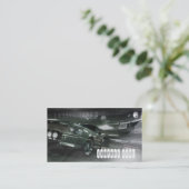 Stijlvol klassiek visitekaartje voor motorvoertuig (Staand voorkant)