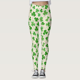 Stijlvol klaverblad leggings
