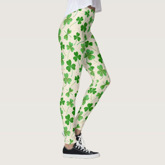 Stijlvol klaverblad leggings (Rechts)