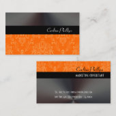 Stijlvol + kleuren voor Klasgierig DIY Visitekaartje (Voorkant / Achterkant)