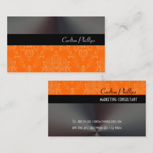 Stijlvol + kleuren voor Klasgierig DIY Visitekaartje (Voorkant / Achterkant)