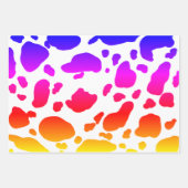 Stijlvol kleurenpatroon Pop Inpakpapier Vel (Voorkant)