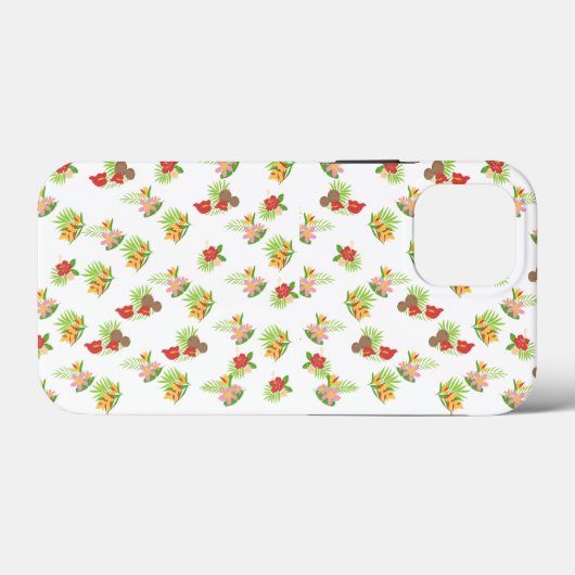Stijlvol, kleurrijk Vloerexotisch botanisch esthet Case-Mate iPhone Case (Achterkant (horizontaal))