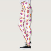 Stijlvol, kleurrijk Zee leven onderwaterpatroon Leggings (Links)