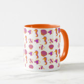 Stijlvol, kleurrijk Zee leven onderwaterpatroon Mok (Voorkant rechts)