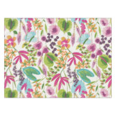 Stijlvol kleurrijk zomer tropisch bloemmotief tafelkleed (Voorkant (Horizontaal))