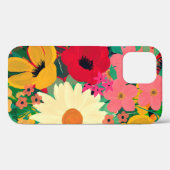 Stijlvol, kleurrijke Waterverf - Floral ontwerp Case-Mate iPhone Case (Achterkant (horizontaal))