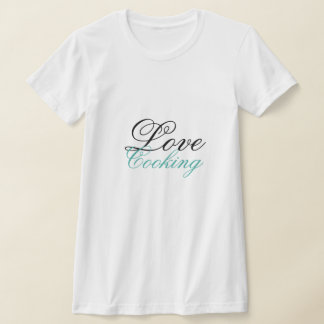 Stijlvol koken thema t-shirt