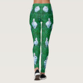 Stijlvol konijnengras leggings (Achterkant)