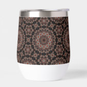 Stijlvol Koper & Roos Goud Mandala Dot Art Design (Links)