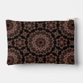 Stijlvol koperen en Rozen gouden Mandala Dot Desig Etui (Achterkant)