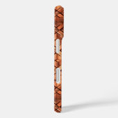 Stijlvol Koperen Tegels Ontwerp: Verhef Uw  Case-Mate iPhone Case (Achterkant / Rechts)
