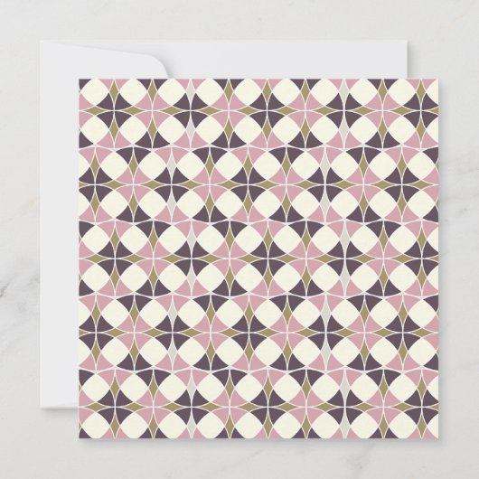 Stijlvol kunstartikel Deco Band Rehearsal Dinner W Kaart (Achterkant)