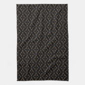Stijlvol kunstdeco. theedoek (Verticaal)