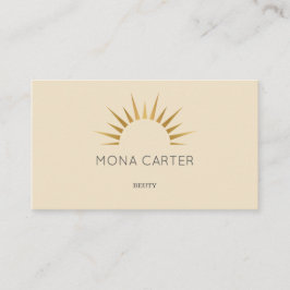 Stijlvol kunstdeco-visitekaartje visitekaartje