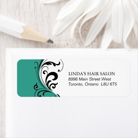 Stijlvol label retouradres (Insitu)