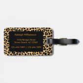 Stijlvol Labels voor lade afdrukken in monogram re (Achterkant horizontaal)