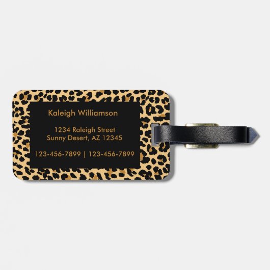 Stijlvol Labels voor lade afdrukken in monogram re (Achterkant horizontaal)