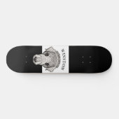 Stijlvol labrador Retriever aangepast skateboard (Horizontaal)