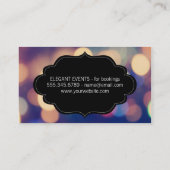 Stijlvol Lijst | Bokeh Visitekaartje (Achterkant)