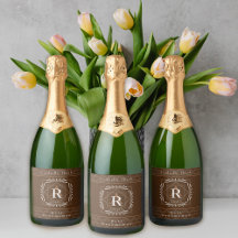 Stijlvol Lijst bruin monogram