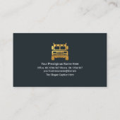 Stijlvol Lijst Trucker Driver Visitekaartje (Achterkant)