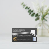 Stijlvol Lijst voor dakbedekking Visitekaartje (Staand voorkant)