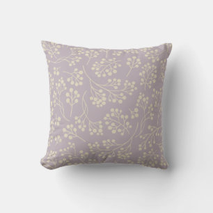 Stijlvol Lila Floral Pattern Modern Farmhouse Kussen