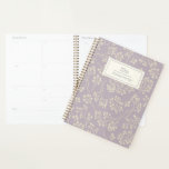 Stijlvol Lila Floral Pattern Modern Speciaal Planner<br><div class="desc">Stijlvol Lila Floral Pattern Modern Speciaal Planner</div>