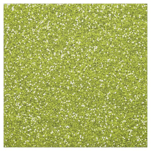 Stijlvol Lime Green Glitter Stof (Swatch)