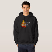 Stijlvol LIT VOOR CHRIST Christelijk Hoodie (Voorkant volledig)