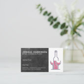 Stijlvol Logo Visitekaartje (Staand voorkant)