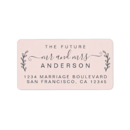 Stijlvol Loof Toekomst Meneer Mevrouw Trouw Retour Etiket