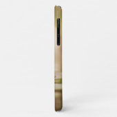 Stijlvol Lotusbloem Landschap, Zen Case-Mate iPhone Case (Achterkant/links)