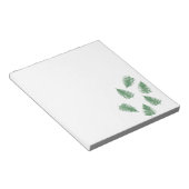 Stijlvol Lucky Green Fern Notitieblok (Schuin)