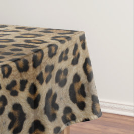 Stijlvol luipaard bont dier print patroon trendy tafelkleed